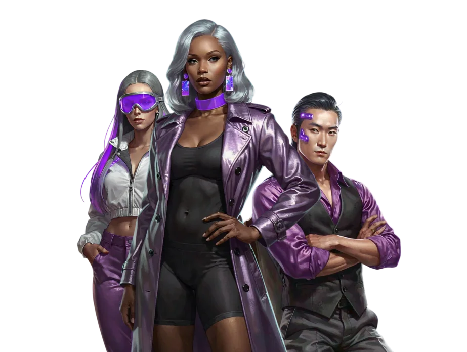 Cybe Tic Tac Toe Online characters